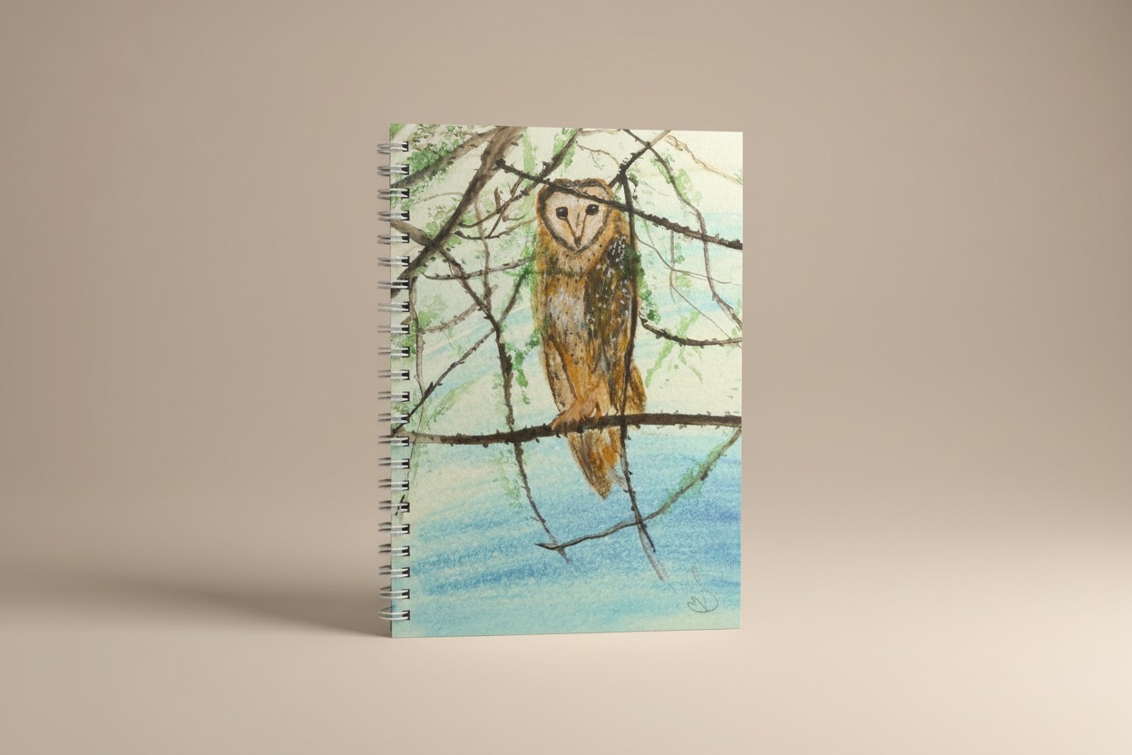 Moonlit Thoughts notebook