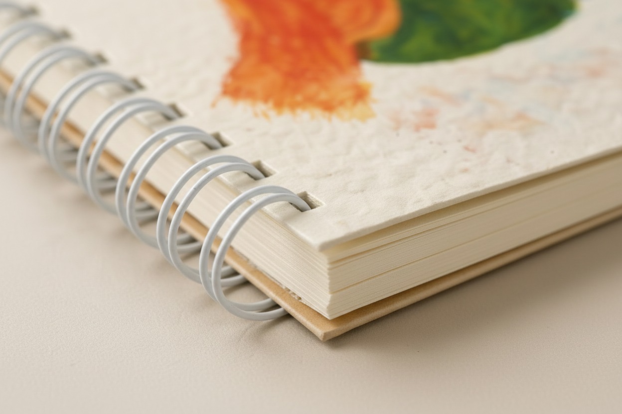Spiral binding macro